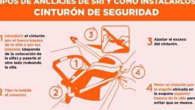 instalacion y seguridad del asiento elevador isofix para bebes y ninos